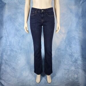 Mavi Jeans Molly Mid-Rise Classic Bootcut Dark Wash Denim Jeans 26/32